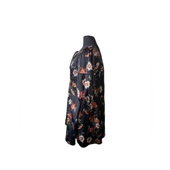 Love + Harmony Black Floral Print Dress Size Small - Picture 4 of 4